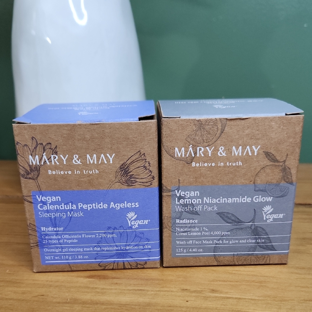 Mary & May Korean Vegan Skincare Set